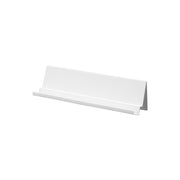 Yamazaki Tower Slim Monitor Stand, Slim Steel Stand for Under a Monitor with a Calendar Slot and a Lower Slot for Small Items, 28 x 5.8 x 6.5 cm and 395 g, White or Black