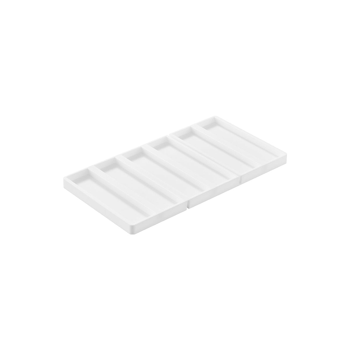 Yamazaki Tower Foldable Silicone Iron Mat, Foldable Silicone Mat that Opens Flat for Resting a Hot Iron and Folds Small to Store, Heat Resistant to 220 C, 13.6 x 25.3 x 1.3 cm in use and 185 g, White or Black