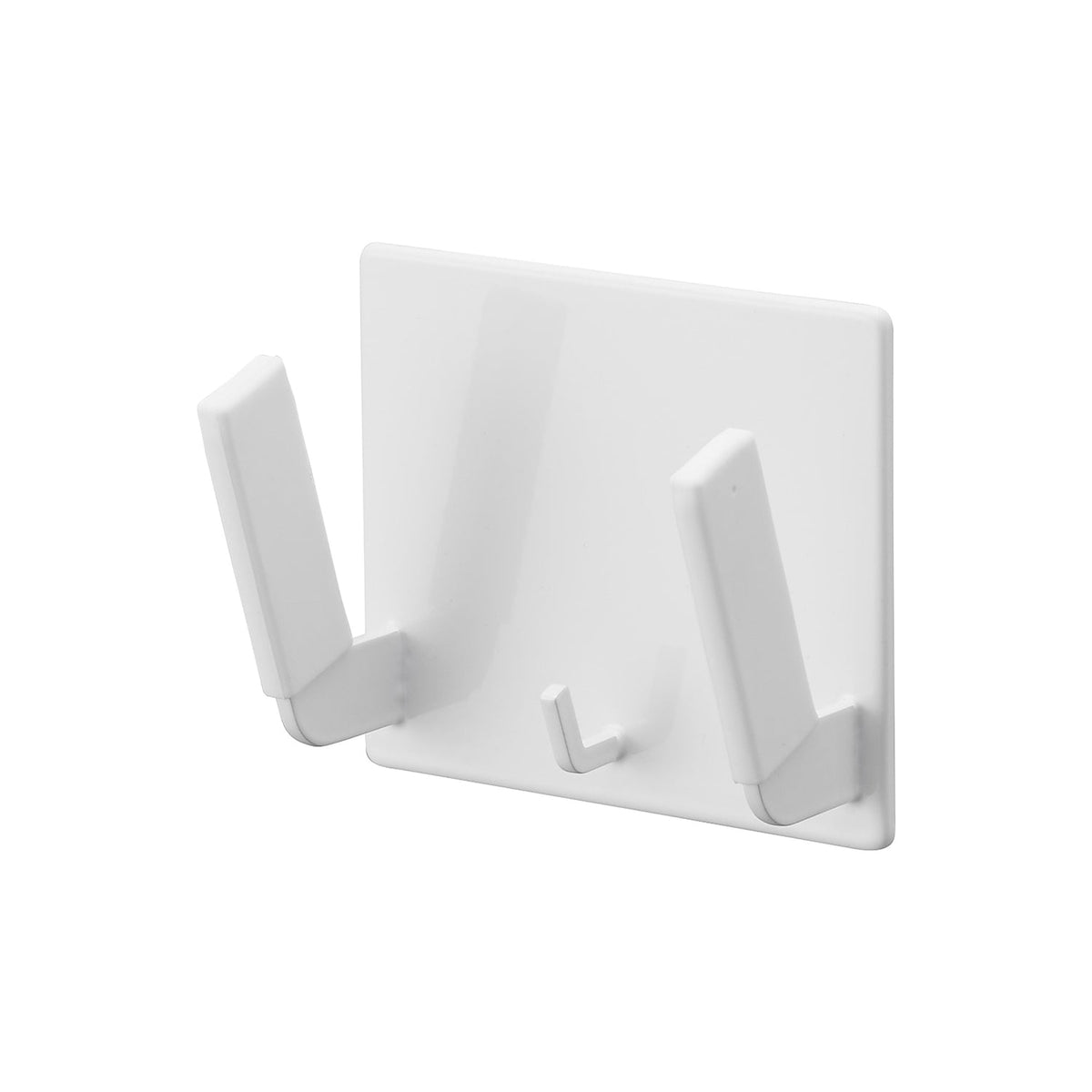 Yamazaki Tower Magnetic Baby Bath Storage Hook, Magnetic Hook Pair for Hanging a Baby Bath or Wash Bowl Off the Floor on a Steel Bathroom Wall, 10 x 4.9 x 8.5 cm and 195 g, White or Black