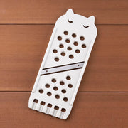 KAI Nyammy Cat Slicer, Warm Gray, Nyammy Cat Slicer, Warm Gray 230 x 90 x 11 mm, 75 g, Made in Japan, 23 x 9 x 1.1 cm and 75 g, Warm Gray