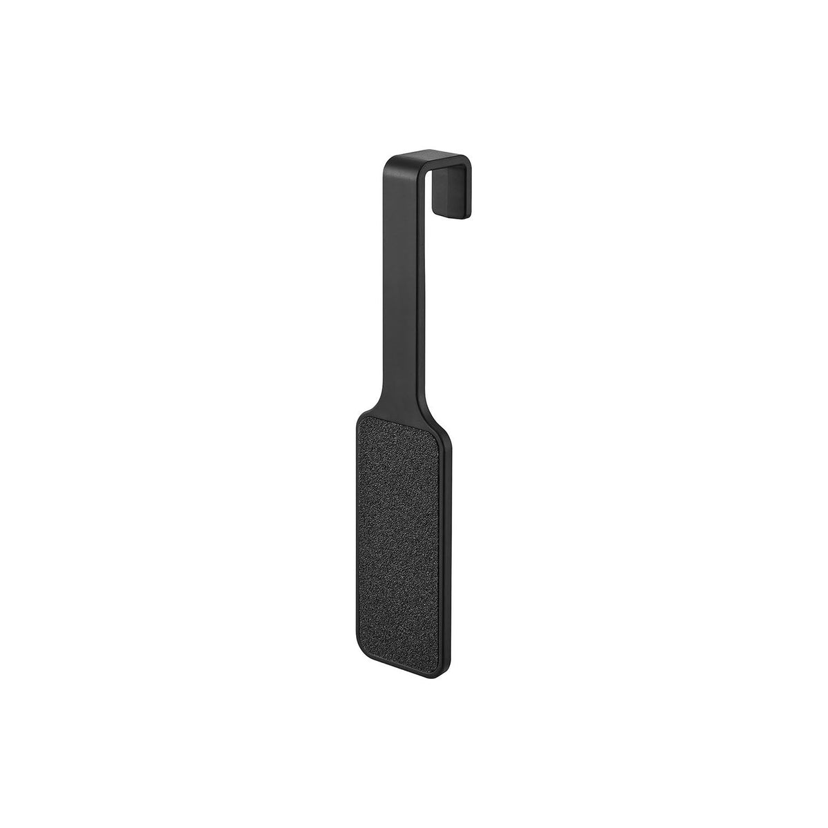 Yamazaki Tower Magnetic Heel File, Heel File That Floats on a Bathroom Wall by Magnet to Dry Without Slime, Hangs on a Towel Bar or Laundry Pipe Too, 5 x 3.6 x 22 cm and 55 g, White or Black