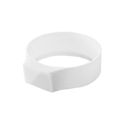 Yamazaki Tower Magnetic Silicone Bottle Band, Silicone Band with a Magnet that Wraps Round a 6 to 8 cm Bottle and Sticks It to a Steel Wall, Holds 1 kg, Sold as One Piece, 6.2 x 7.1 x 2 cm and 20 g, White or Black