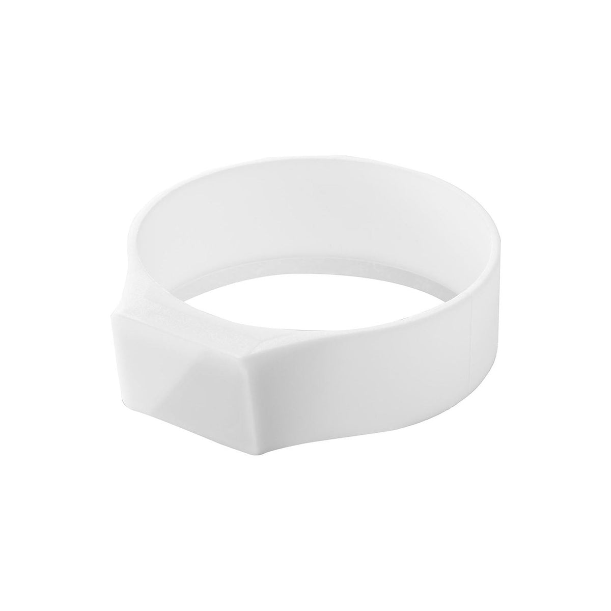 Yamazaki Tower Magnetic Silicone Bottle Band, Silicone Band with a Magnet that Wraps Round a 6 to 8 cm Bottle and Sticks It to a Steel Wall, Holds 1 kg, Sold as One Piece, 6.2 x 7.1 x 2 cm and 20 g, White or Black