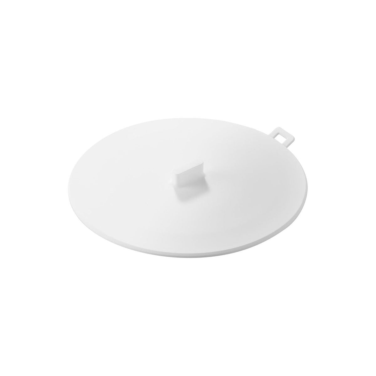 Yamazaki Tower Magnetic Soak-Wash Sink Cap, Silicone Cap That Seals a Sink Drain up to 15 cm Across for Soak-Washing Grates and Cloths, Heat Resistant to 250 C, Sticks to a Steel Wall, 17 x 17.9 x 1.5 cm and 95 g, White or Black