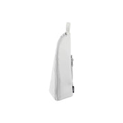 Yamazaki Tower Heat-Resistant Hair Iron Pouch, Medium, Heat-Resistant Hanging Pouch for a Mini Straight Iron with a Glass-Fibre Lining Rated to 300 C, 11 x 12 x 29 cm without the strap; 33.5 cm with the strap and 90 g, Light Gray or Black