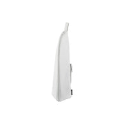Yamazaki Tower Heat-Resistant Hair Iron Pouch, Large, Heat-Resistant Hanging Pouch for a Hair Iron with a Glass-Fibre Lining Rated to 300 C, 11 x 12 x 37 cm without the strap; 41.5 cm with the strap and 105 g, Light Gray or Black