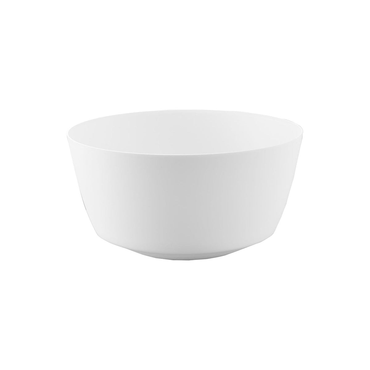 Yamazaki Tower Tilting Mixing Bowl L, Microwave Safe, Mixing Bowl That Holds Itself at a Slant so You Can Whisk with One Hand, 4 L, Microwave and Dishwasher Safe, 24.9 x 24.9 x 12.4 cm and 240 g, White or Black
