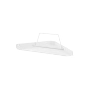 Yamazaki Tower Wall Corner Shrine Shelf for Plasterboard Walls, Compact Corner Shelf Fixed With Plasterboard Pins and a Stand That Holds a Shrine Talisman Steadily, 32 cm Corner Fit, Holds 3 kg, 32 x 32 x 3 cm and 25.6 x 3 x 10.9 cm and 920 g, White