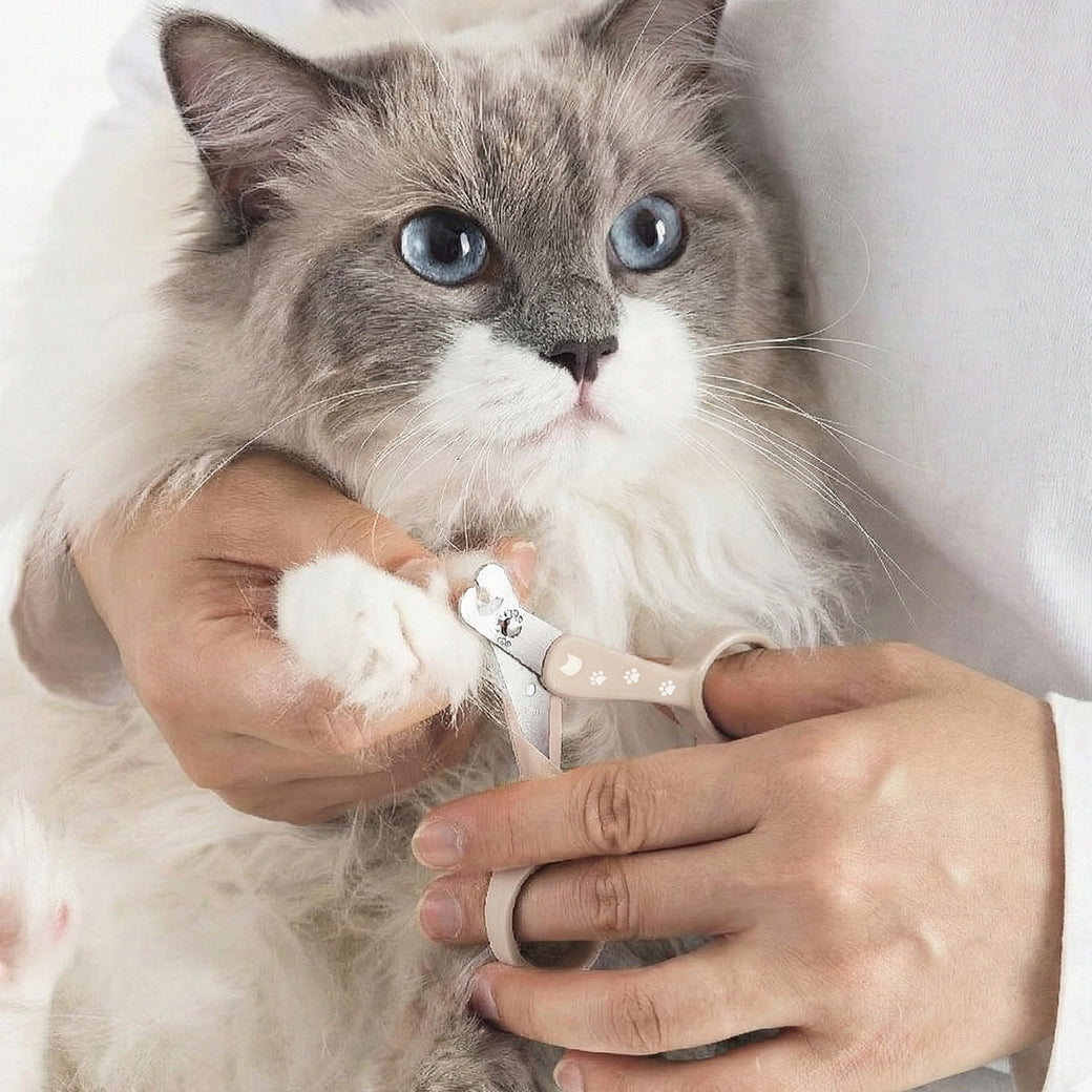 Necoichi Cat Nail Clipper — Thin Seki Blade, Quiet Cut