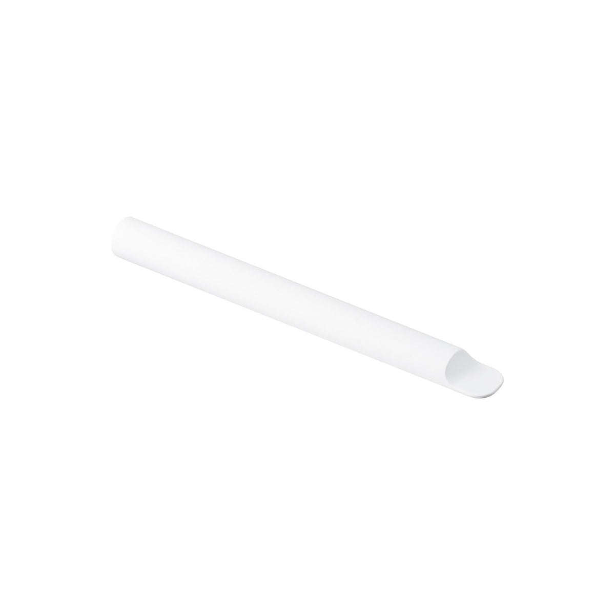 Yamazaki Tower Silicone Rolling Pin with Scraper, Two-Way Silicone Rolling Pin That Rolls Dough and Cuts It as a Scraper, Steel Core, Heat Resistant to 250 C, Dishwasher Safe, 3 x 3 x 30 cm and 185 g, White or Black