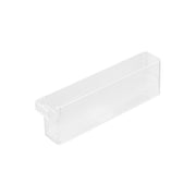 Yamazaki Tower Fridge Mini Drink Case, Slim Fridge Case That Stands Six Mini Drinks in a Single Row, Tilted Tray Slides the Next One Forward, Remove It for a Low Shelf, 5.5 x 31.2 x 9.2 cm and 245 g, White or Black