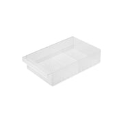 Yamazaki Tower Fridge Storage Case L with Dividers, Wide Fridge Case with Movable Dividers that Holds Large Packs Such as Miso and Pickles Together, Uses the Back of the Fridge, 37.5 x 22 x 8.2 cm and 590 g, White or Black