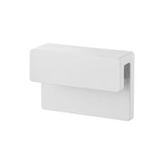 Yamazaki Tower Film-Hook Insert Holder W9, Slotted Holder on Film Hooks that Catches brushes and tubes Pushed In from Below, Floats Them to Dry, Sticks to Tile and Glossy Walls, 9 x 2.8 x 6 cm and 50 g, White or Black