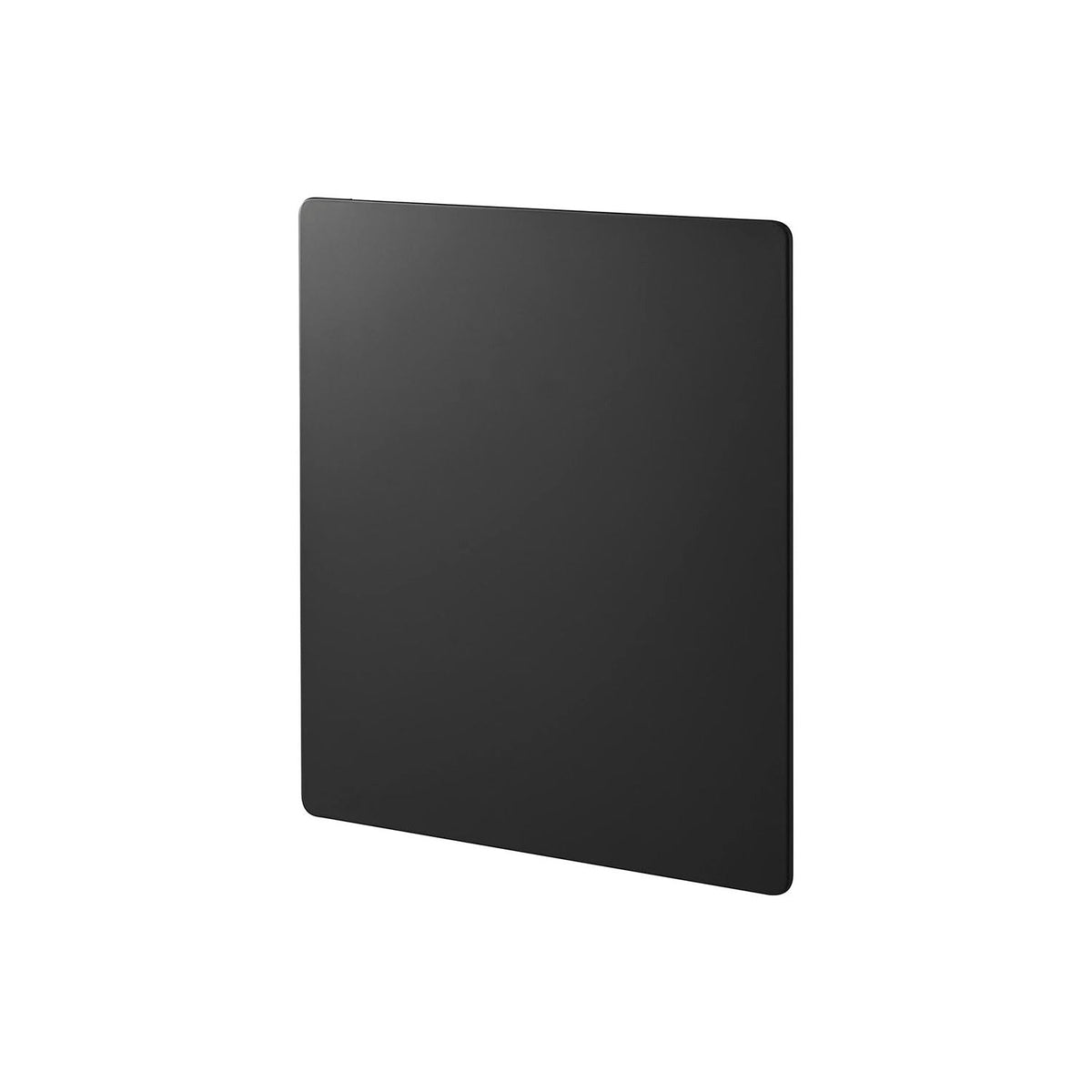 Yamazaki Tower Film-Hook Steel Panel, Steel Panel that Fixes with Film Hooks to Kitchen Panels and Tile so Magnetic Items Can Stick, 45 x 1.2 x 50 cm including the film hooks and 2400 g, White or Black