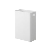 Yamazaki Tower Wall Trash Can 7 L for Plasterboard Walls, Slim 7 L Trash Can Fixed to a Plasterboard Wall With Pins That Floats Off the Floor for Easy Cleaning, Holds 2 kg, 22 x 13.2 x 30 cm and 670 g, White or Black