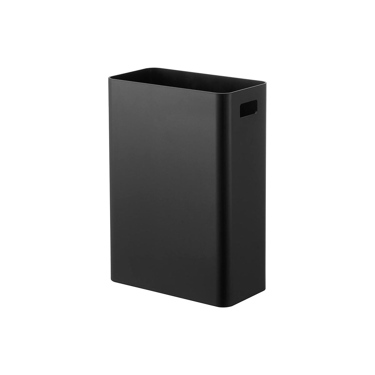 Yamazaki Tower Magnetic Trash Can 7 L, Slim 7 L Trash Can That Floats on a Steel Wall by Magnet and Leaves the Floor Clear to Clean, Gap Behind Makes Bag Changes Easy, Holds 1 kg, 22 x 13.2 x 30 cm and 730 g, White or Black