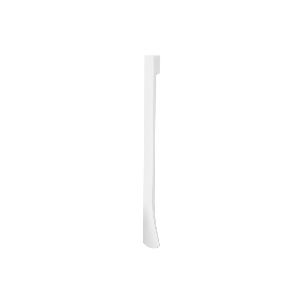 Yamazaki Tower Magnetic Wall Shoehorn for Plasterboard Walls, Long 45 cm Shoehorn That Floats on a Wall Base by Magnet and Lifts Off Easily, Base Is Fixed With Plasterboard Pins Where You Like, 4.3 x 3.5 x 45.2 cm and 150 g, White or Black