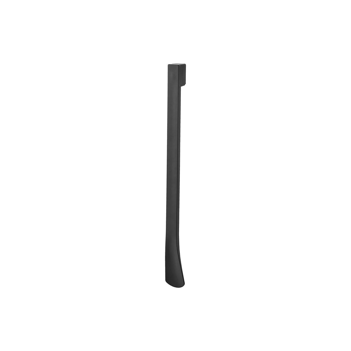 Yamazaki Tower Magnetic Wall Shoehorn for Plasterboard Walls, Long 45 cm Shoehorn That Floats on a Wall Base by Magnet and Lifts Off Easily, Base Is Fixed With Plasterboard Pins Where You Like, 4.3 x 3.5 x 45.2 cm and 150 g, White or Black