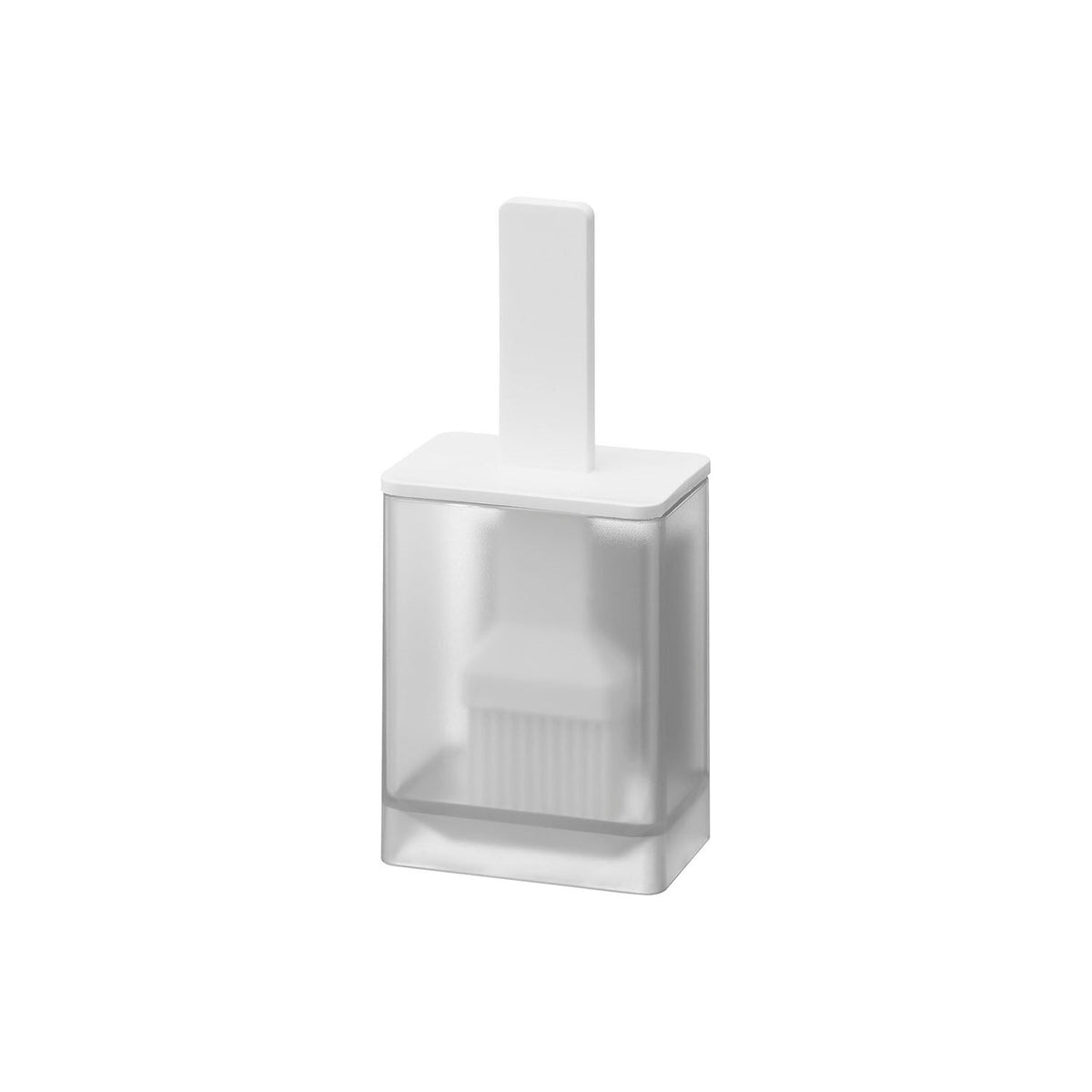 Yamazaki Tower Magnetic Oil Brush, 100 mL Oil Pot With a Silicone Brush That Sticks by Magnet to a Wall Near the Stove and Spreads a Thin Layer, Brush Heat Safe to 250 C, Dishwasher Safe, 6 x 4.2 x 14.4 cm and 95 g, White or Black