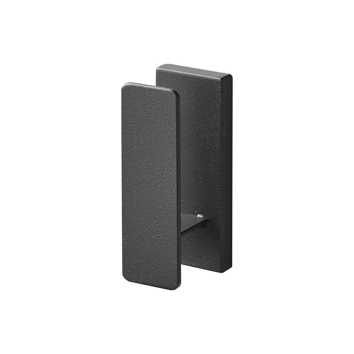 Yamazaki Tower Wall Hooks Set of 3 for Plasterboard Walls, Set of Three Small Wall Hooks Fixed With Plasterboard Pins That Leave Hard-to-See Holes, Hang a Bag or Coat at the Entry, Holds 2 kg Each, 2.4 x 3 x 6.5 cm each and 150 g, White or Black