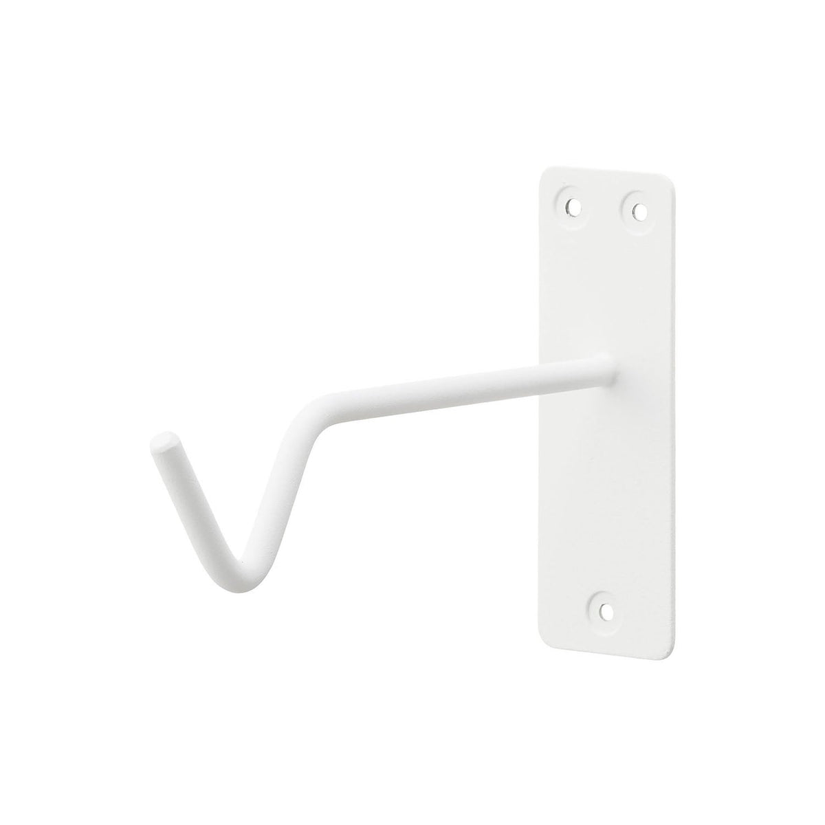 Yamazaki Tower Wall Hanging Green Hook for Plasterboard Walls, Wall Hook That Hangs a Plant Out of Reach of Children and Pets, Fixed With Plasterboard Pins, Holds 2 kg, 4 x 18.5 x 12 cm and 140 g, White or Black