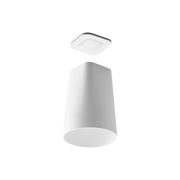 Yamazaki Tower Film-Sheet Magnetic Tumbler for Under Cabinets, 200 mL Tumbler That Clings by Magnet to a Film Sheet Stuck Under a Washroom Cabinet and Floats Off the Counter to Dry, Heat Safe to 90 C, 7 x 7 x 9.5 cm and 60 g, White or Black