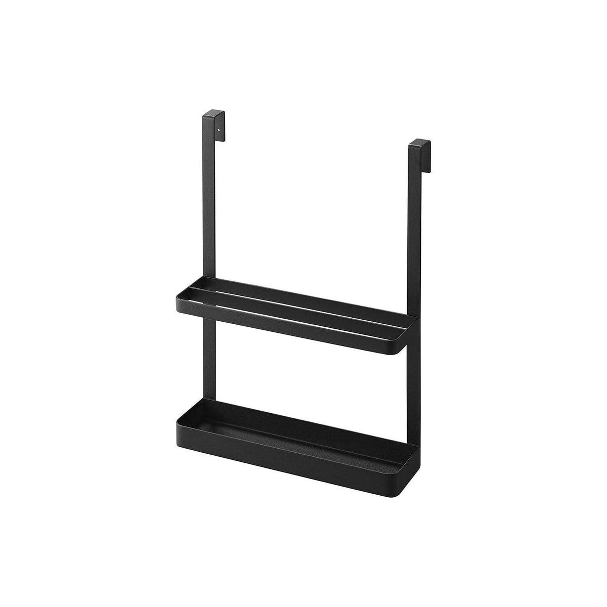 Yamazaki Tower Over-the-Door Rack for Homework and Tablets, Two-Tier Rack that Hooks Over a Cabinet Door for Homework, Tablets and Magazines, 25 x 9.4 x 35.2 cm and 675 g, White or Black
