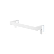 Yamazaki Tower Non-Slip Kitchen Towel Hanger Bar, Towel Bar for a Sink Cabinet Door With a Silicone Top That Stops Soft Towels Slipping Off, Square Edge Catches the Towel, Holds 1 kg, 21.3 x 5.3 to 8.5 x 5 cm and 180 g, White or Black