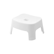Yamazaki Tower Magnetic Kids Bath Stool 13 cm, Small Bath Stool for Children That Floats on a Steel Bathroom Wall by Magnet to Save Space and Dry, 13 cm Seat for Small Children, For Age 3 and Up, 25.5 x 21 x 13 cm and 425 g, White or Black