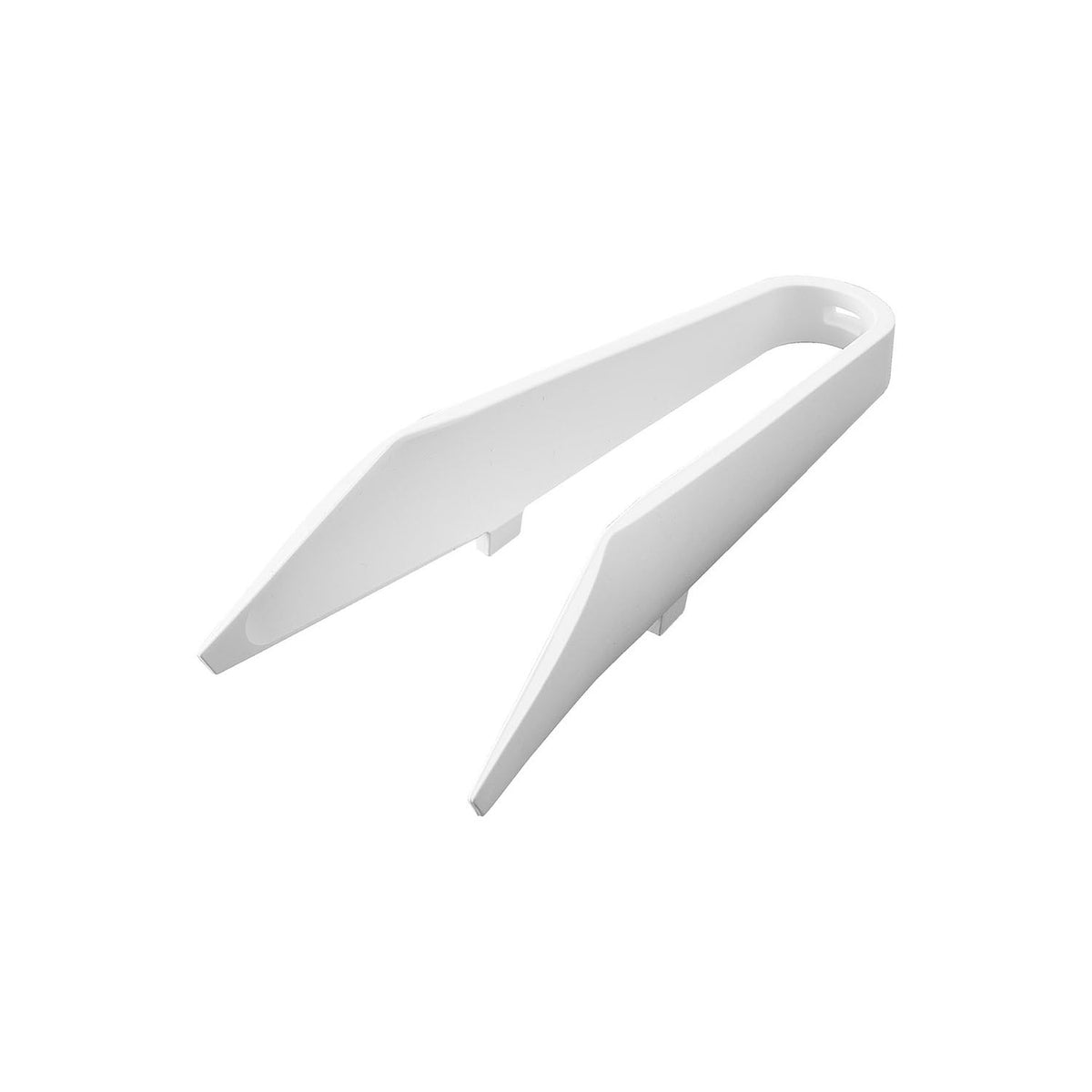 Yamazaki Tower Silicone Mini Tongs, Small Silicone Tongs Gentle on Pans, Tips Lift Off the Counter When Laid Down, Thick Grip Does Not Slip and Plates Food Well, Dishwasher Safe, Heat Safe to 200 C, 6.7 x 20.3 x 4.8 cm and 70 g, White or Black