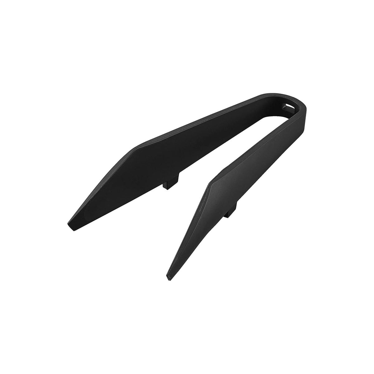 Yamazaki Tower Silicone Mini Tongs, Small Silicone Tongs Gentle on Pans, Tips Lift Off the Counter When Laid Down, Thick Grip Does Not Slip and Plates Food Well, Dishwasher Safe, Heat Safe to 200 C, 6.7 x 20.3 x 4.8 cm and 70 g, White or Black