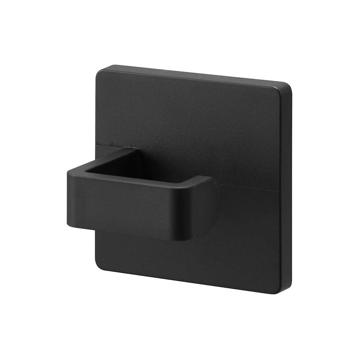 Yamazaki Tower Film-Hook Spray Hook, Small Hook on a Film Hook That Holds Spray Bottles and Hangers Where You Want on Tile or Glass, Slots Onto the Hook, Grab It When Needed, Holds 1 kg, 6 x 4.5 x 6 cm and 25 g, White or Black