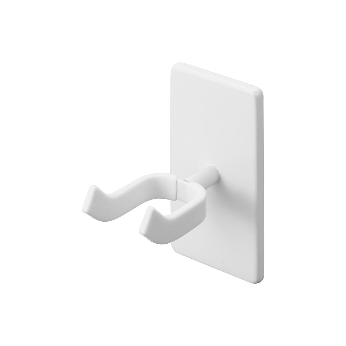 Yamazaki Tower Wall Ukulele Hook for Plasterboard Walls, Wall Hook Fixed With Plasterboard Pins That Floats a Stringed Instrument for Display, Silicone Cap Is Gentle on the Instrument, Holds 4 kg, 8 x 11.5 x 14 cm and 270 g, White or Black