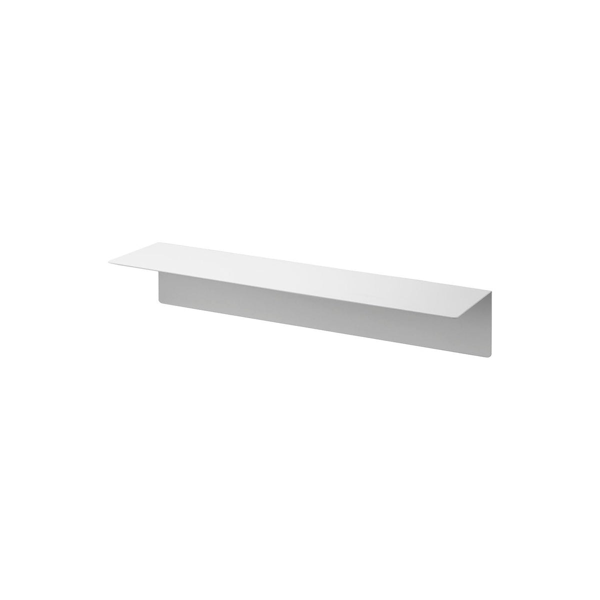 Yamazaki Tower Magnetic Wall Rack W50, Wide 50 cm Wall Rack Fixed With Plasterboard Pins That Holds Plates and Baskets on a 15 cm Deep Top, Steel Body Takes Magnet Hooks, Holds 5 kg, 50 x 15.7 x 9 cm and 1500 g, White or Black