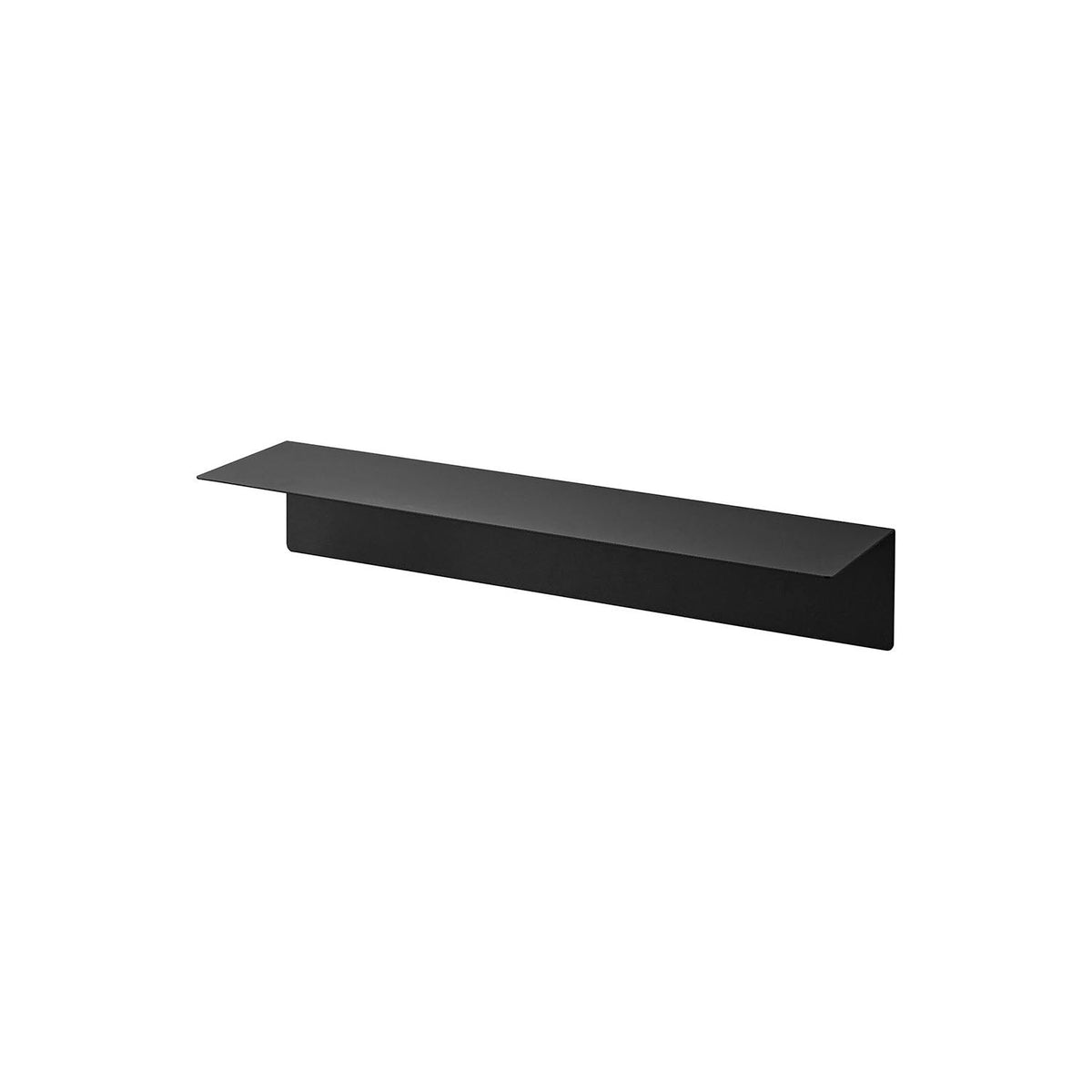 Yamazaki Tower Magnetic Wall Rack W50, Wide 50 cm Wall Rack Fixed With Plasterboard Pins That Holds Plates and Baskets on a 15 cm Deep Top, Steel Body Takes Magnet Hooks, Holds 5 kg, 50 x 15.7 x 9 cm and 1500 g, White or Black