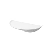 Yamazaki Tower Wall Side Table for Plasterboard Walls, Wall-Mounted Side Table Fixed With Plasterboard Pins That Leave Hard-to-See Holes for an Alarm Clock, Phone and Remote, Slots Onto the Bases, Holds 2 kg, 40 x 22 x 11.7 cm and 1150 g, White or Black