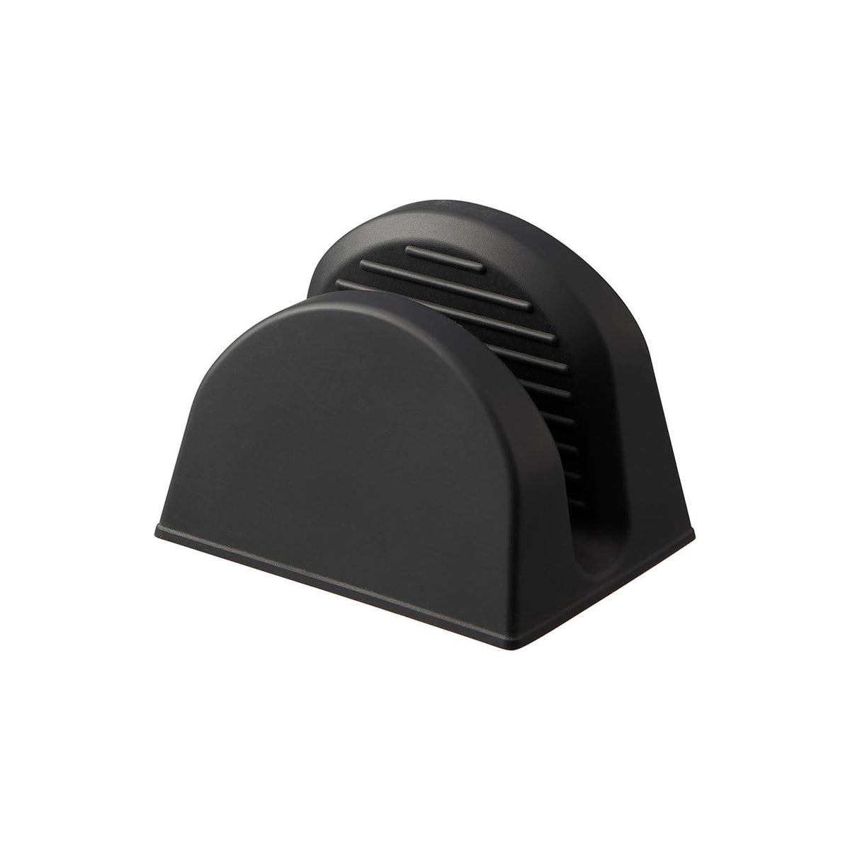 Yamazaki Tower Magnetic Silicone Pot Grips Set of 2, Set of 2 Thick Silicone Pot Grips With Magnets That Stick to a Range Hood or Kitchen Panel So They Are Ready When Needed, Dishwasher Safe, 9.2 x 7 x 7.2 cm each and 140 g, White or Black