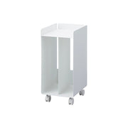Yamazaki Tower Under-Piano Sheet Music Wagon, Compact Wagon on Casters That Fits Under the Piano and Keeps Sheet Music at Your Feet, Casters Have Stoppers, Holds 4 kg Per Section, 20 x 25 x 43.5 cm and 3800 g, White or Black