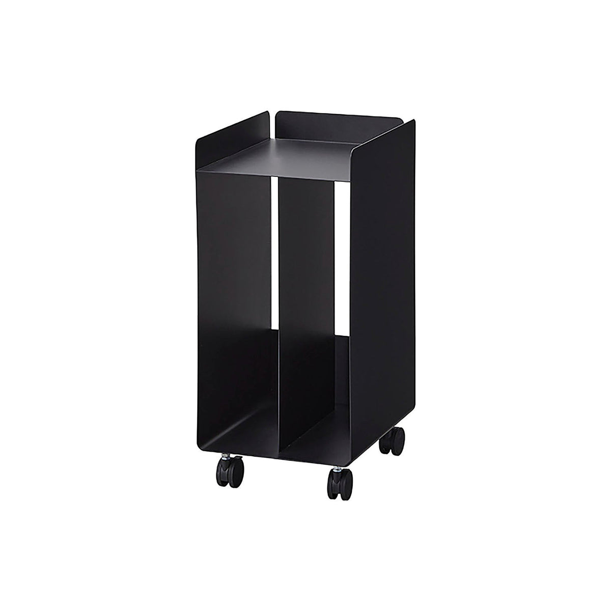 Yamazaki Tower Under-Piano Sheet Music Wagon, Compact Wagon on Casters That Fits Under the Piano and Keeps Sheet Music at Your Feet, Casters Have Stoppers, Holds 4 kg Per Section, 20 x 25 x 43.5 cm and 3800 g, White or Black