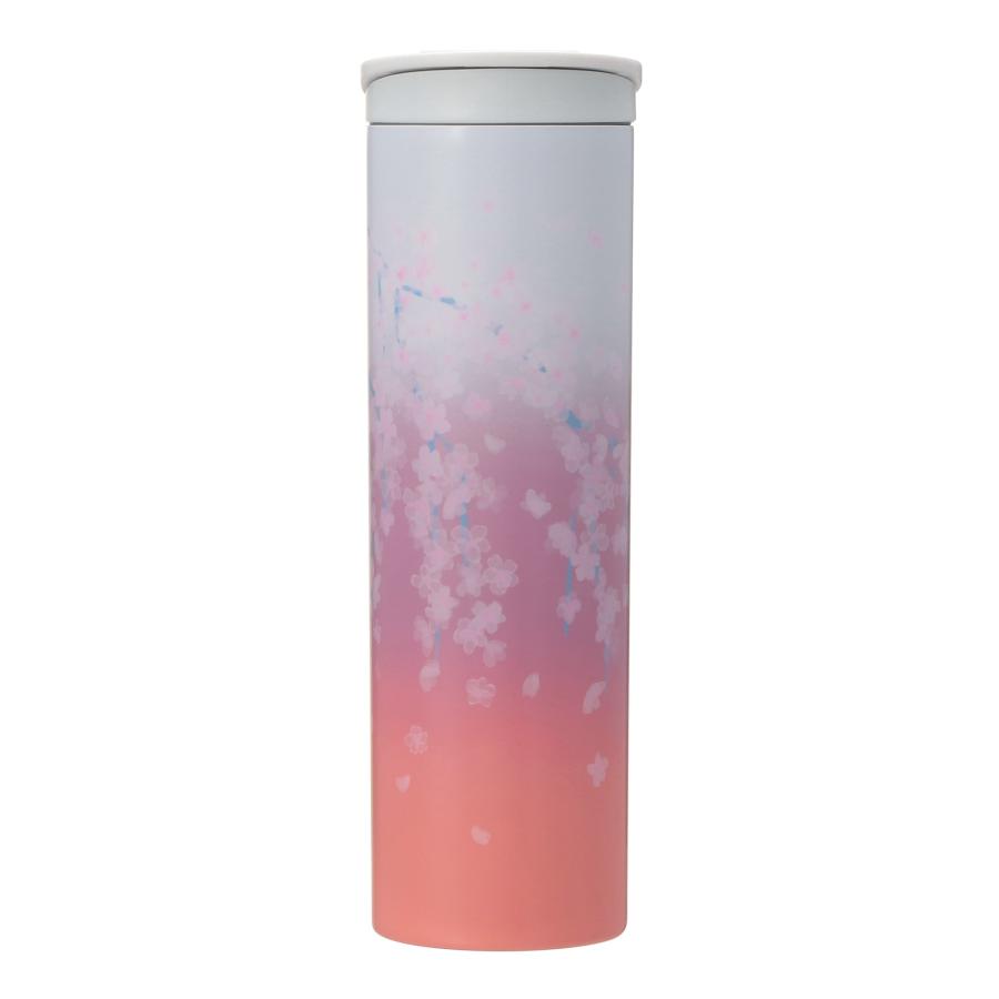 Starbucks Sakura 2025 Stainless Steel Bottle Orange Gradation 473 ml