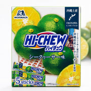 Morinaga Hi-Chew Okinawa Shikuwasa Soft Chewy Candy, 5 Sticks