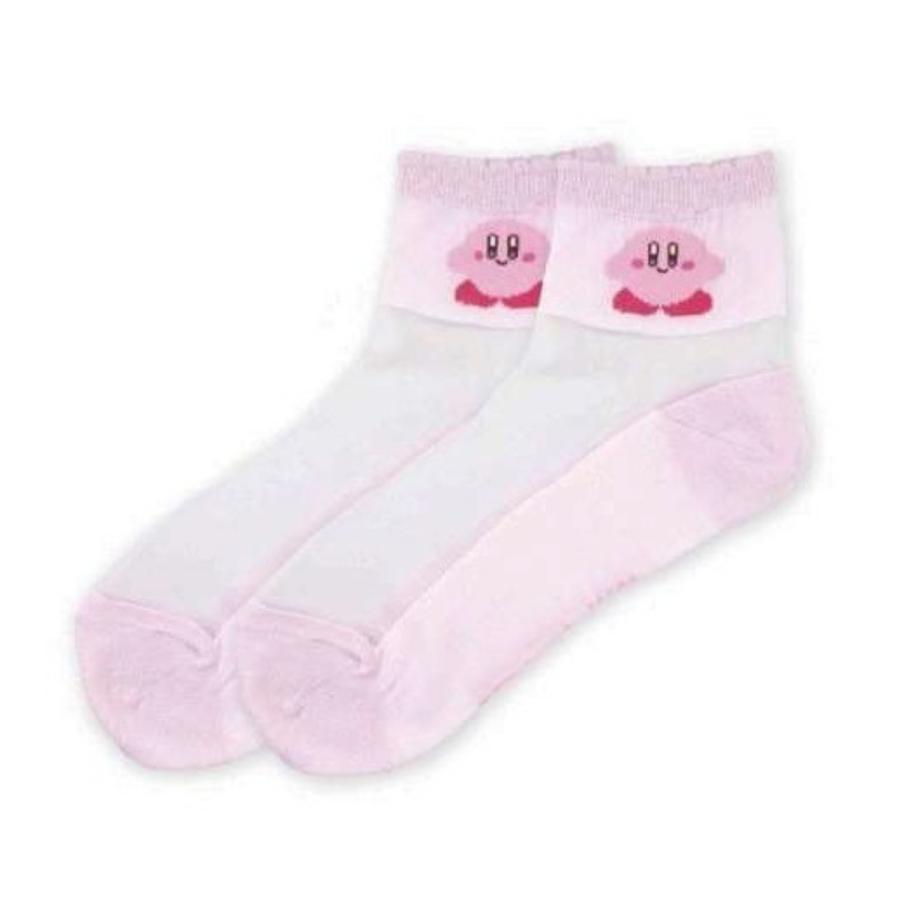 Kirby See-Through Ankle Socks, Women's 23-25 cm