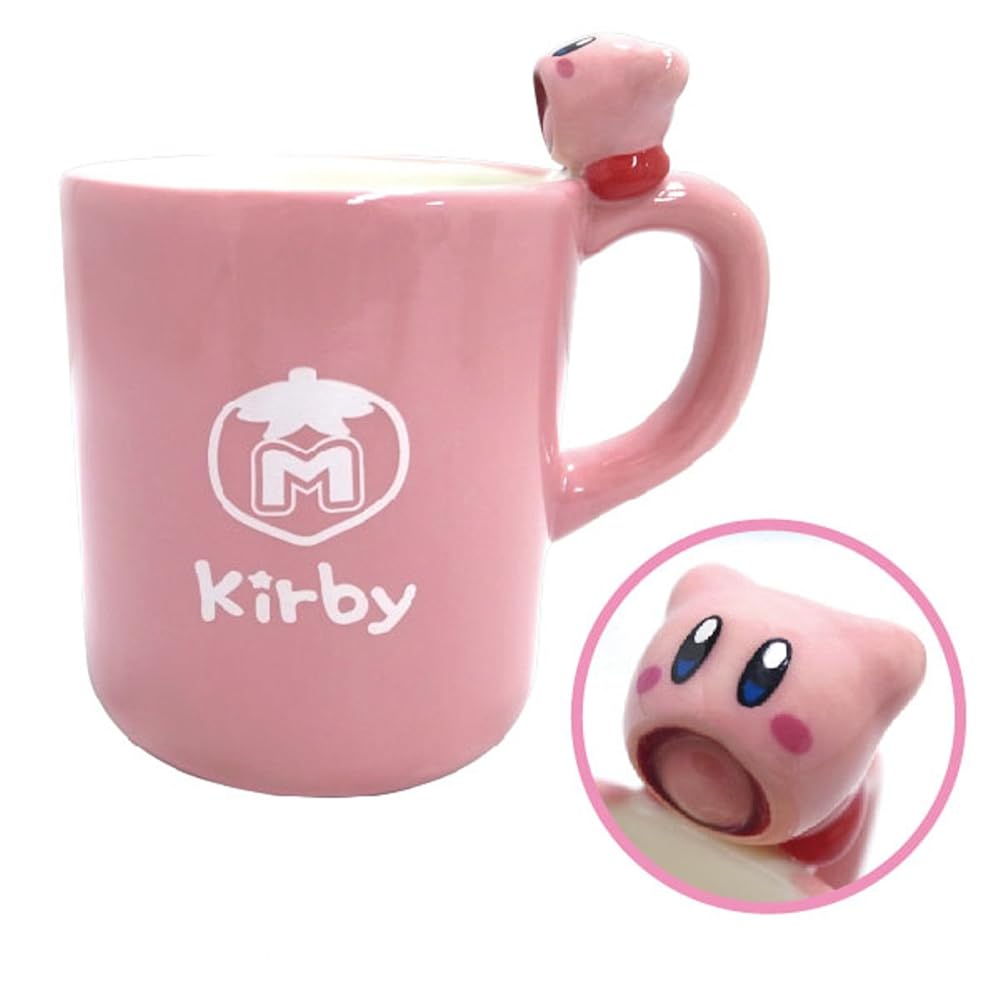 SK Japan Kirby Mug With Sculpted Figure