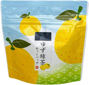Ogino Shoten Yuzu Green Tea Bags, 7 Tea Bags