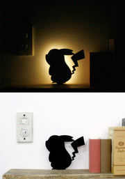 Pokemon Silhouette Character LED Wall Light