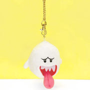 Super Mario All Star Collection Boo Plush Mascot With Chain