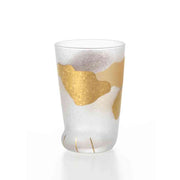 ADERIA Coconeco Cat Paw Glass With Gold Pattern