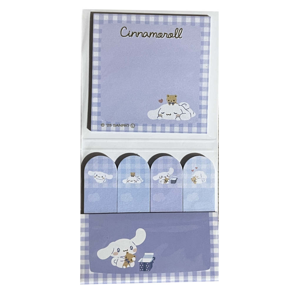 Sanrio Cinnamoroll Sticky Note Set With Page Flags