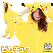 Pokemon Pikachu Fleece Kigurumi, Adult Size M