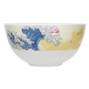 Ensky Kirby Great Wave Porcelain Rice Bowl